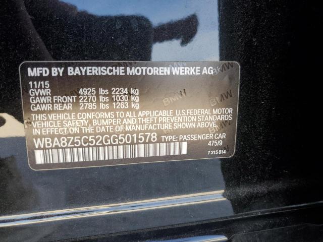 WBA8Z5C52GG501578 BMW 328 Xigt Sulev