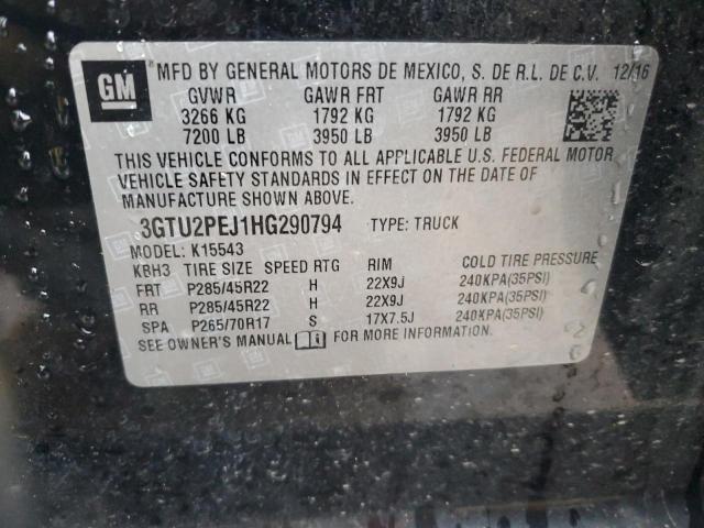 3GTU2PEJ1HG290794 GMC Sierra K1500 Denali