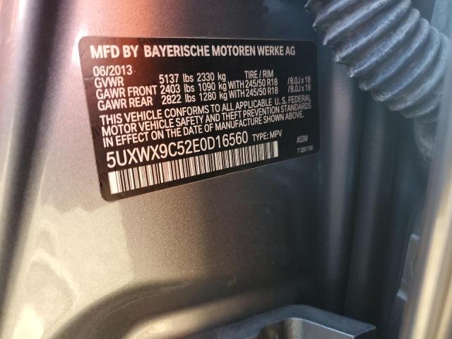 5UXWX9C52E0D16560 BMW X3 Xdrive28i