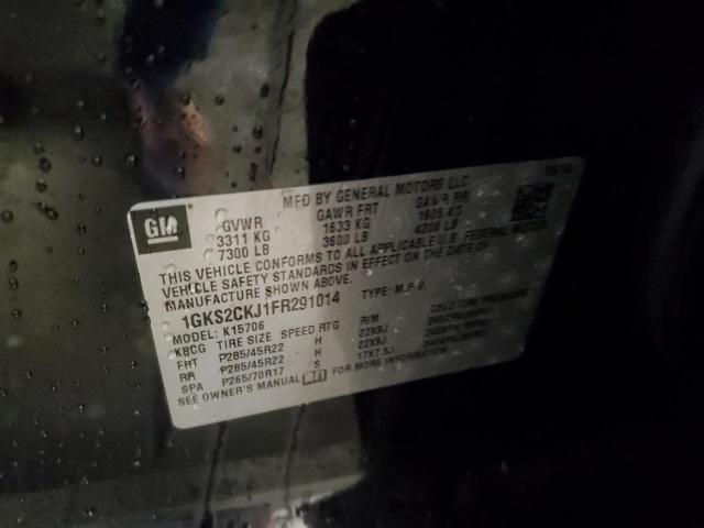 1GKS2CKJ1FR291014 GMC YUKON DENALI
