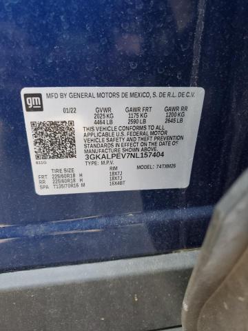 3GKALPEV7NL157404 GMC Terrain Slt