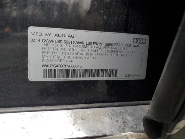 WAU3GAFD7FN000515 Audi A8 L Quattro
