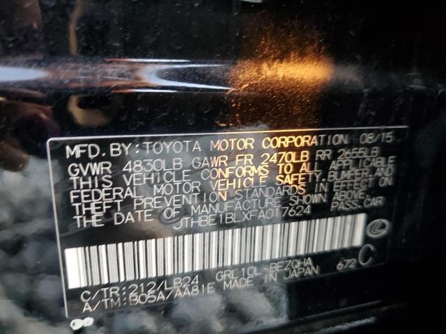 JTHBE1BLXFA017624 Lexus GS 350