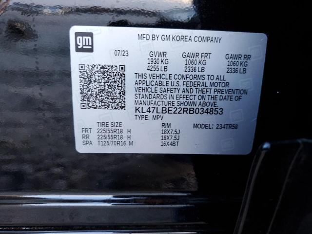 KL47LBE22RB034853 Buick Envista Sport Touring
