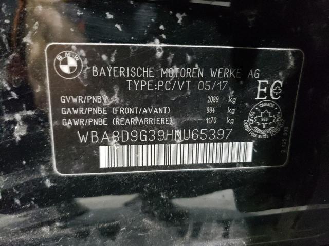 WBA8D9G39HNU65397 BMW 330 XI