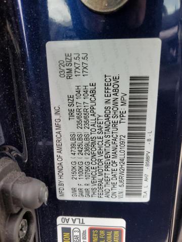 5J6RW2H24LL010972 Honda CR-V LX