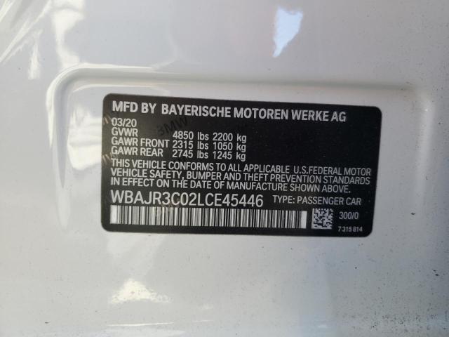 WBAJR3C02LCE45446 BMW 530 I