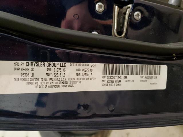 2C3CDXCT1EH311685 Dodge CHARGER R/T