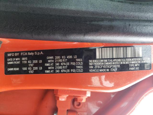 ZFBCFYBT8GP386785 Fiat 500x Easy