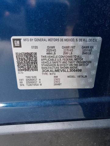 3GKALMEV5LL306498 GMC Terrain Sle