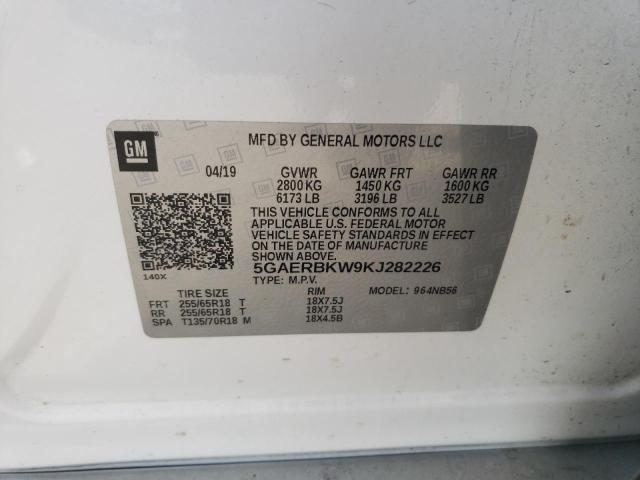 5GAERBKW9KJ282226 Buick Enclave Essence