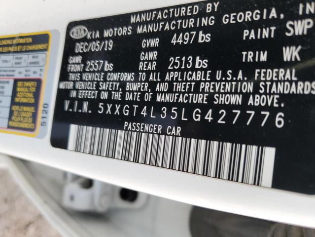 5XXGT4L35LG427776 KIA Optima Lx