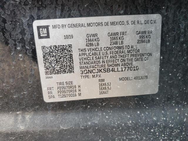 3GNCJKSB4LL177010 Chevrolet TRAX LS