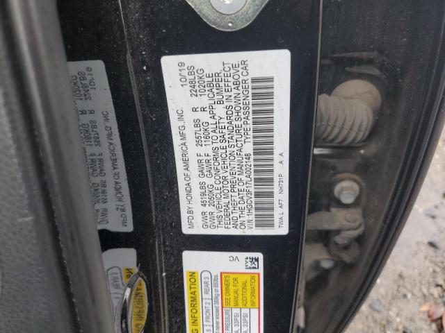 1HGCV3F17LA002148 Honda ACCORD HYBRID