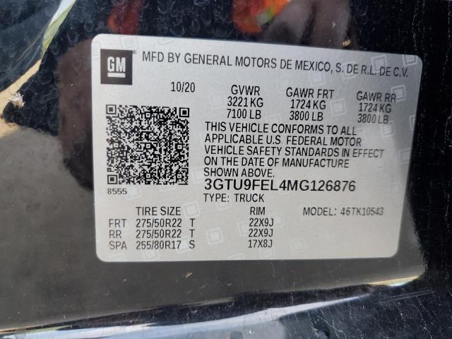 3GTU9FEL4MG126876 GMC Sierra K1500 Denali