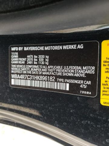WBA4R7C31HK896182 BMW 430I