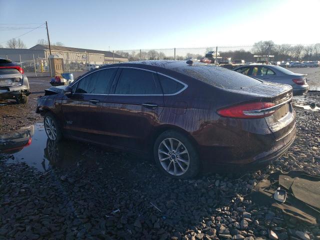 3FA6P0PU0HR352821 Ford Fusion Se Phev