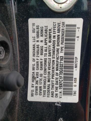 19XFC1F70GE027163 Honda CIVIC EXL