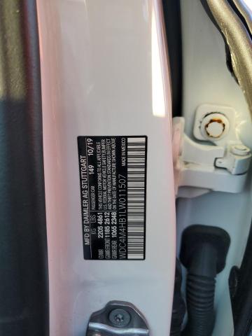 WDC4M4HB1LW011507 Mercedes-Benz Glb 250 4matic