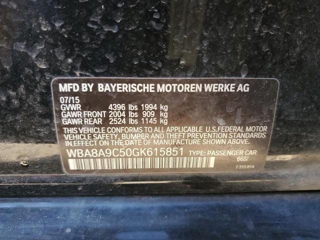 WBA8A9C50GK615851 BMW 320 I