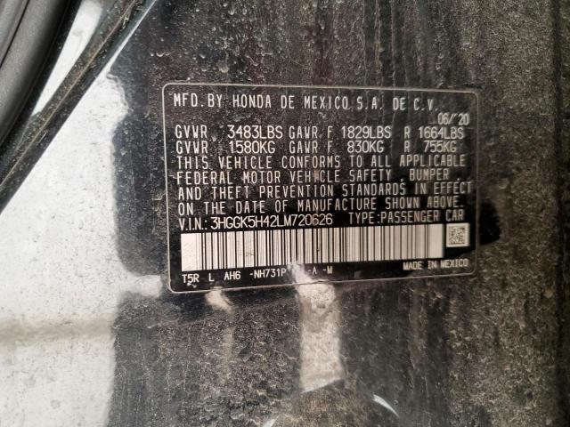 3HGGK5H42LM720626 Honda FIT LX