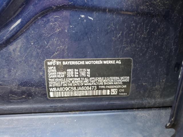 WBA8D9C58JA608473 BMW 330 XI