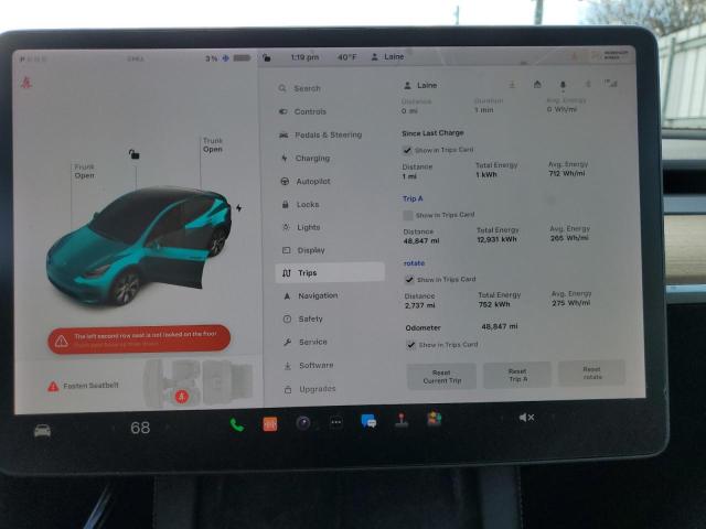 5YJYGAEE3MF188626 Tesla Model Y