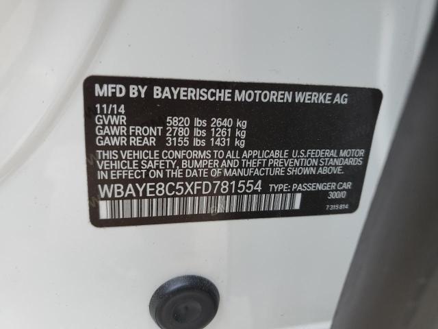 WBAYE8C5XFD781554 BMW 750 LI