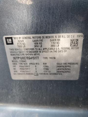 3GTP1UEC7EG415177 GMC Sierra C1500 Sle