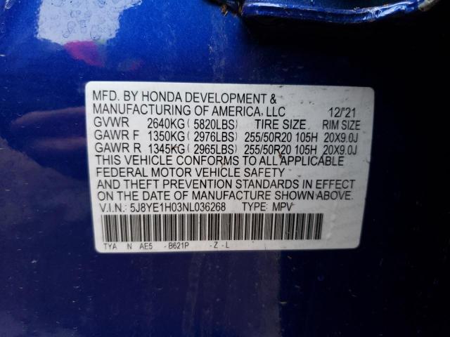 5J8YE1H03NL036268 Acura MDX A-SPEC
