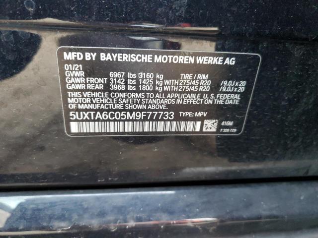 5UXTA6C05M9F77733 BMW X5 Xdrive45e