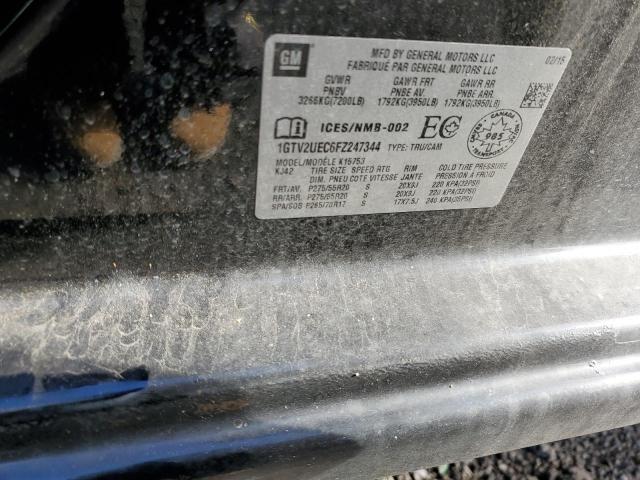 1GTV2UEC6FZ247344 GMC Sierra K1500 Sle