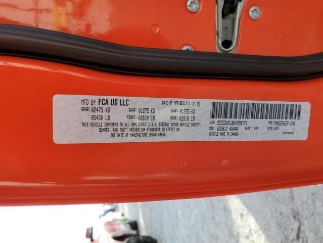2C3CDXGJ8KH598771 Dodge Charger Scat Pack
