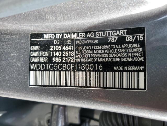 WDDTG5CB0FJ130016 Mercedes-Benz Gla 45 Amg