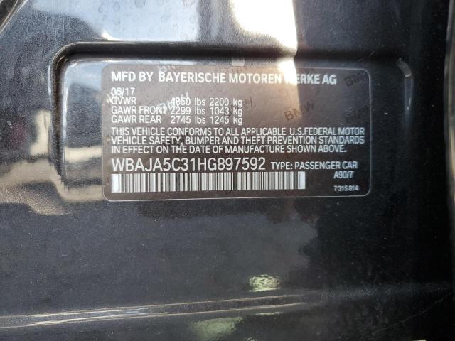 WBAJA5C31HG897592 BMW 530 I