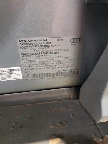 WA1B4AFY8K2121442 Audi Sq5 Premium Plus