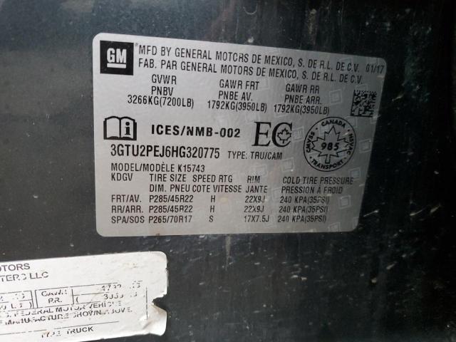 3GTU2PEJ6HG320775 GMC Sierra K1500 Denali