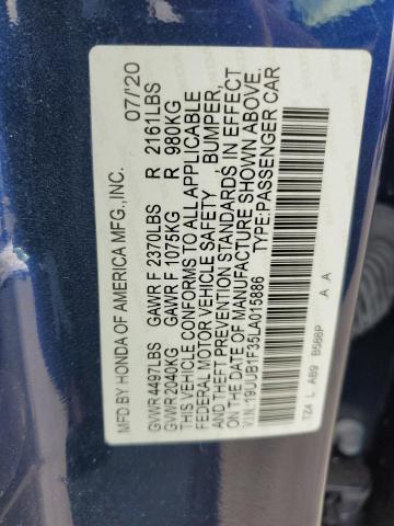 19UUB1F35LA015886 Acura TLX