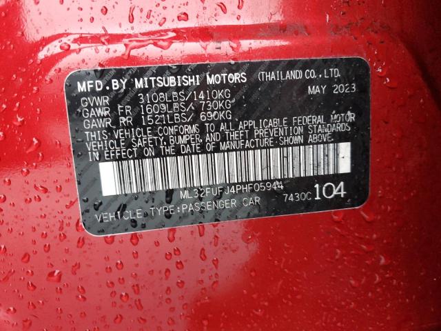 ML32FUFJ4PHF05944 Mitsubishi Mirage G4 Es