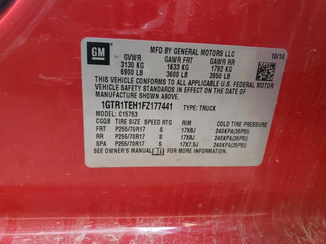 1GTR1TEH1FZ177441 GMC Sierra C1500