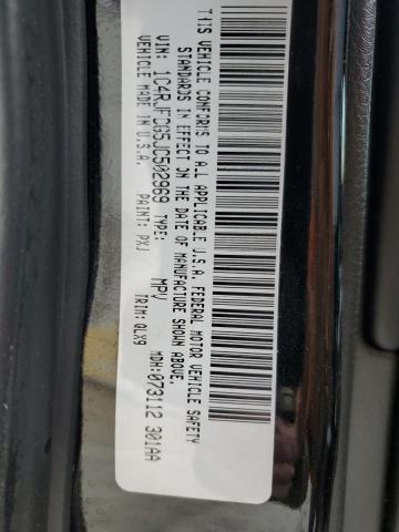 1C4RJFCG5JC502969 Jeep Grand Cherokee Overland