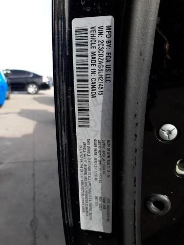 2C3CDZAG8LH214515 Dodge Challenger Sxt