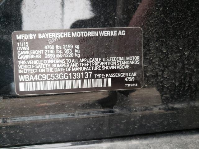 WBA4C9C53GG139137 BMW 428 Xi Gran Coupe Sulev