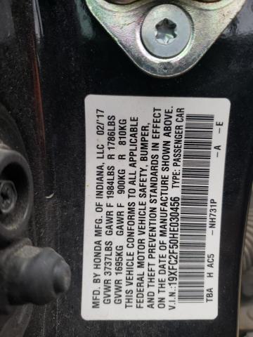 19XFC2F50HE030456 Honda Civic Lx