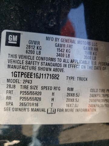 1GTP6EE16J1171682 GMC Canyon Denali