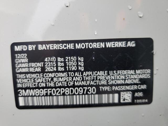 3MW89FF02P8D09730 BMW 330XI