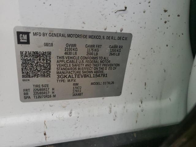 3GKALTEV8KL154791 GMC Terrain Sle