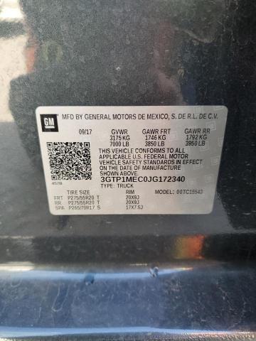 3GTP1MEC0JG172340 GMC Sierra C1500 Sle