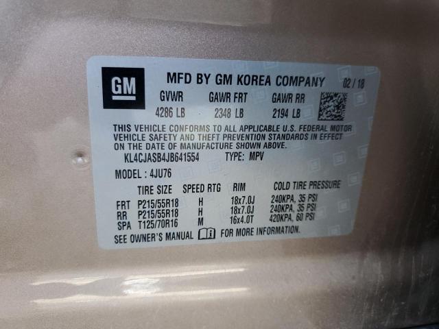 KL4CJASB4JB641554 Buick Encore Preferred