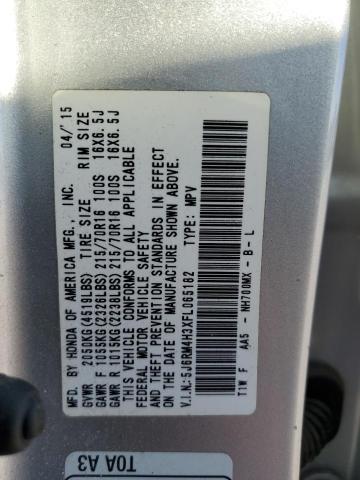 5J6RM4H3XFL065182 Honda CR-V LX
